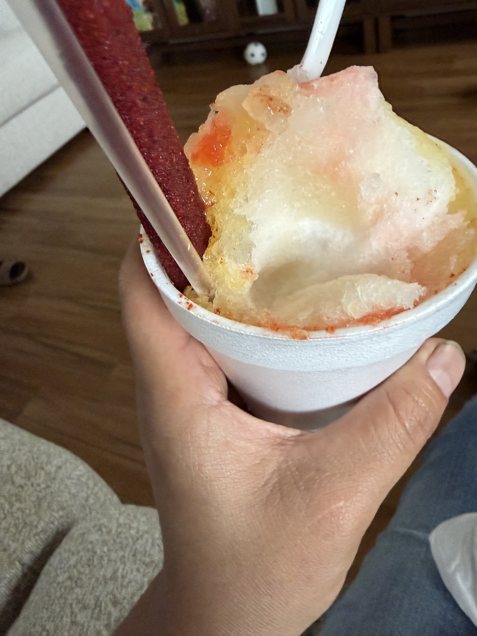 Inside Amy's Snow Cones